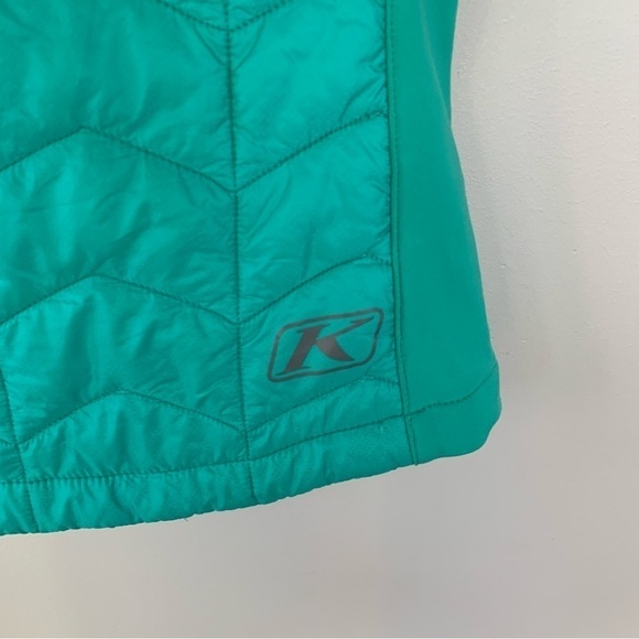 Klim Waverly Light Green Quilted Vest with Removable Hood  Size S - Picture 6 of 10